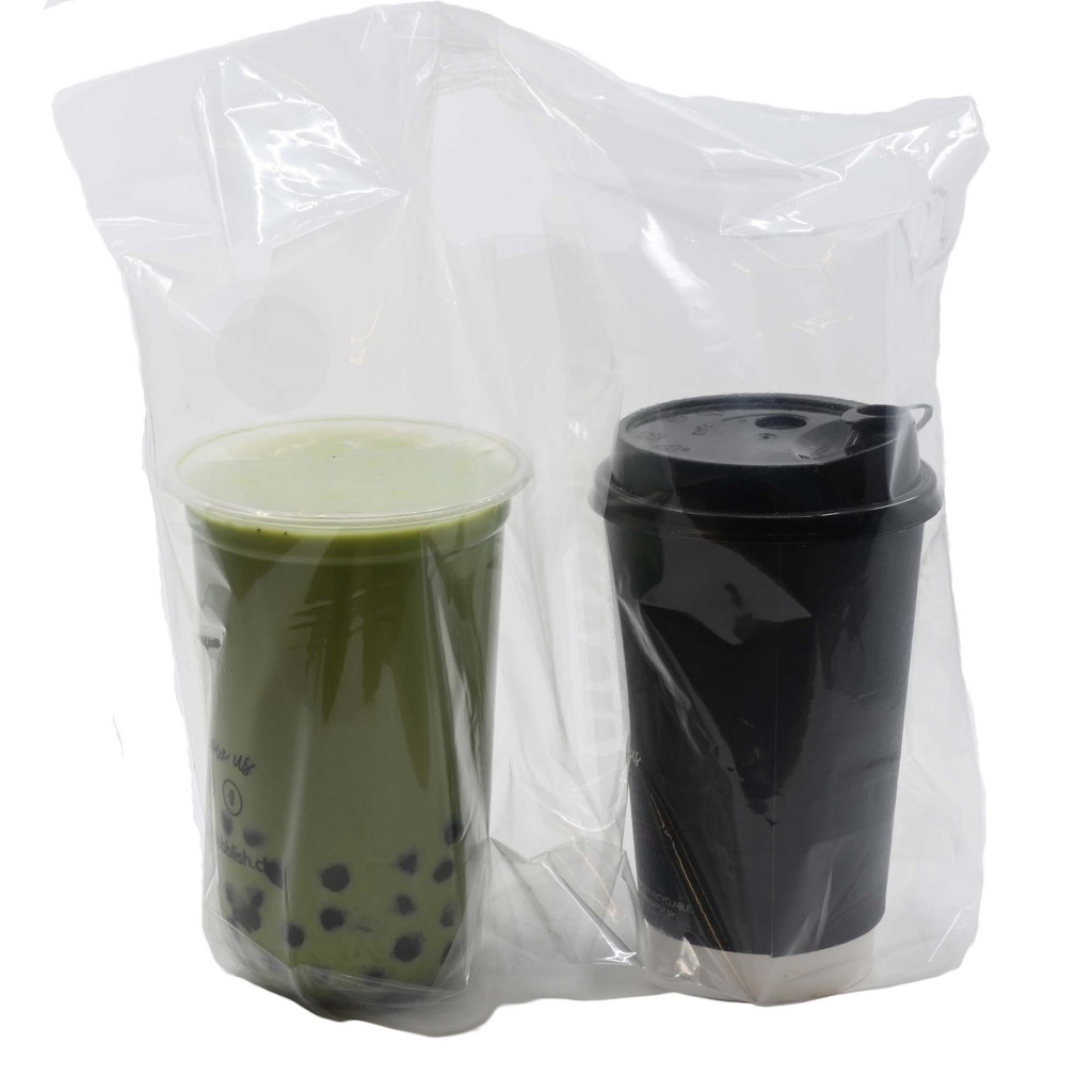 Packaging - Take away bag, Double Transparent