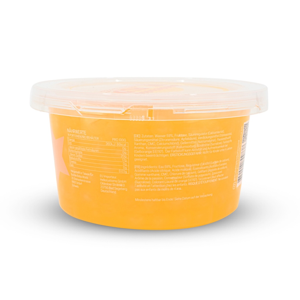 Popping Boba 490g Passionfruit