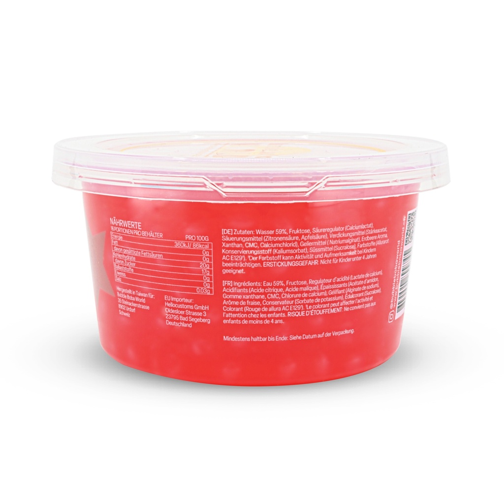 Popping Boba 490g Strawberry