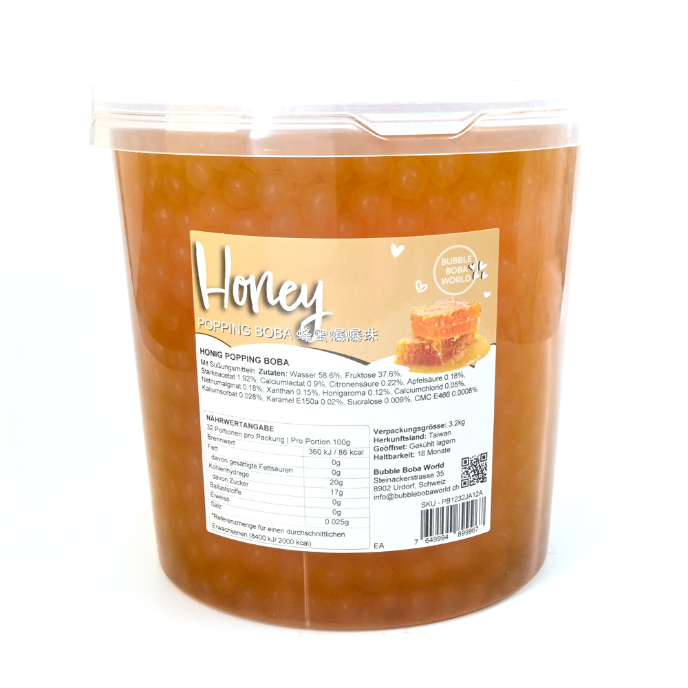 Popping Boba 3.2kg Honey