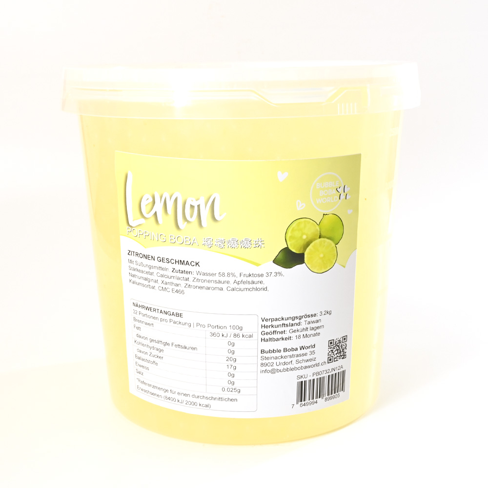 Popping Boba 3.2kg Lemon