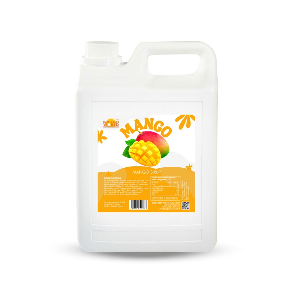 Syrup 2.5kg Mango