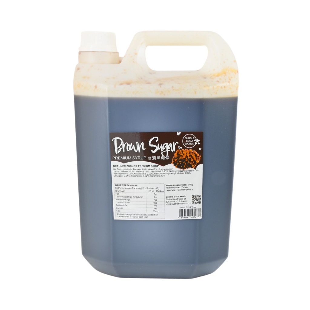 Syrup 5kg Taiwan Brown Sugar Premium