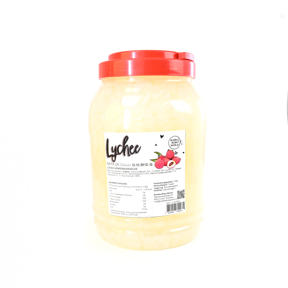 Coconut Jelly 3.85kg Lychee