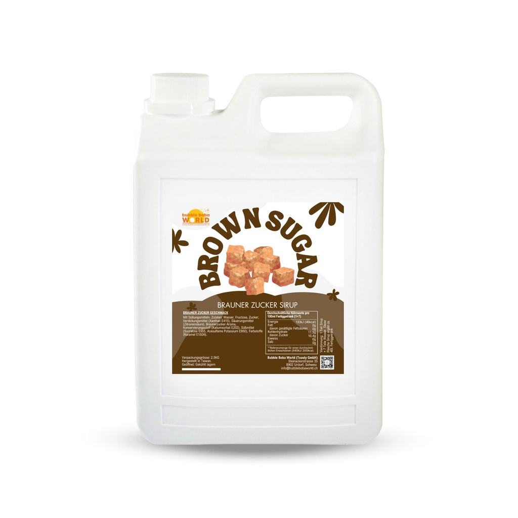 Syrup 2.5kg Brown Sugar