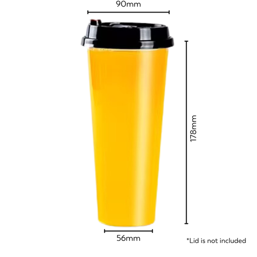 [10PK03] Packaging PP700 Cups Transparent Hard Plastic Ø90mm x 500pc