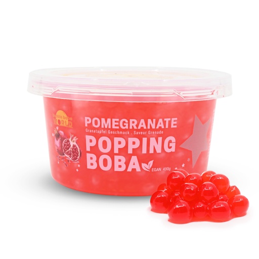 [02PP49005] Popping Boba 490g Pomegranate