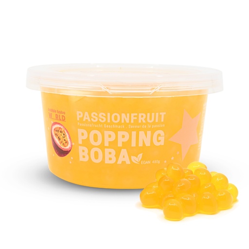 [02PP49004] Popping Boba 490g Passionfruit