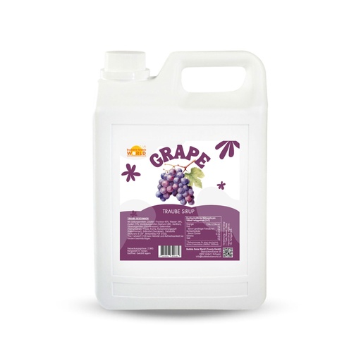 [03SY2503] Syrup 2.5kg Grape