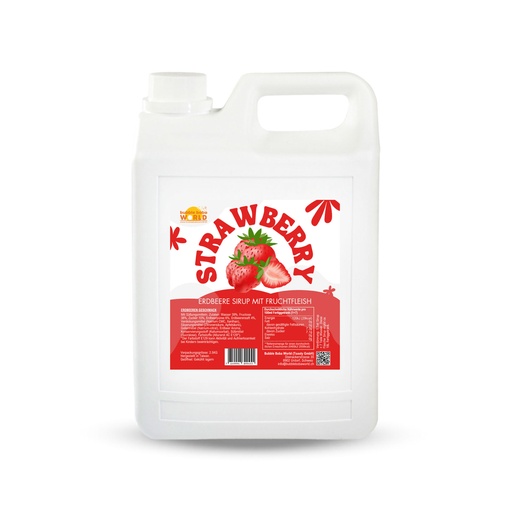 [03SY2516.1] Syrup 2.5kg Strawberry