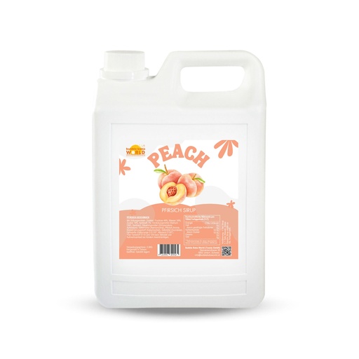 [03SY2511] Syrup 2.5kg Peach