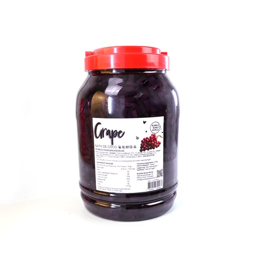 [04CJ3902] Coconut Jelly 3.85kg Grape